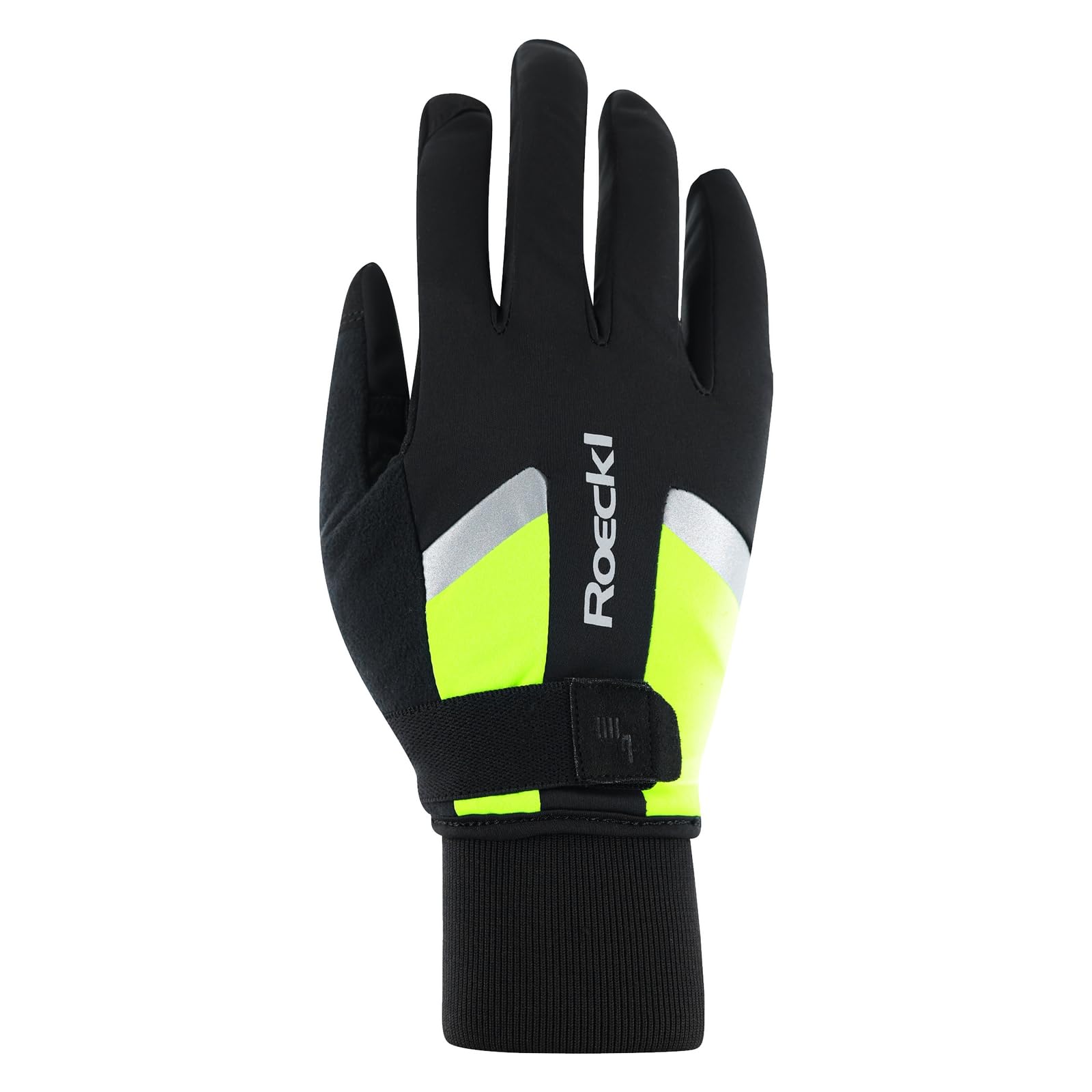 Roeckl Ravensburg 3 Winter Fahrrad Handschuhe lang schwarz/gelb 2027: Größe: 10.5