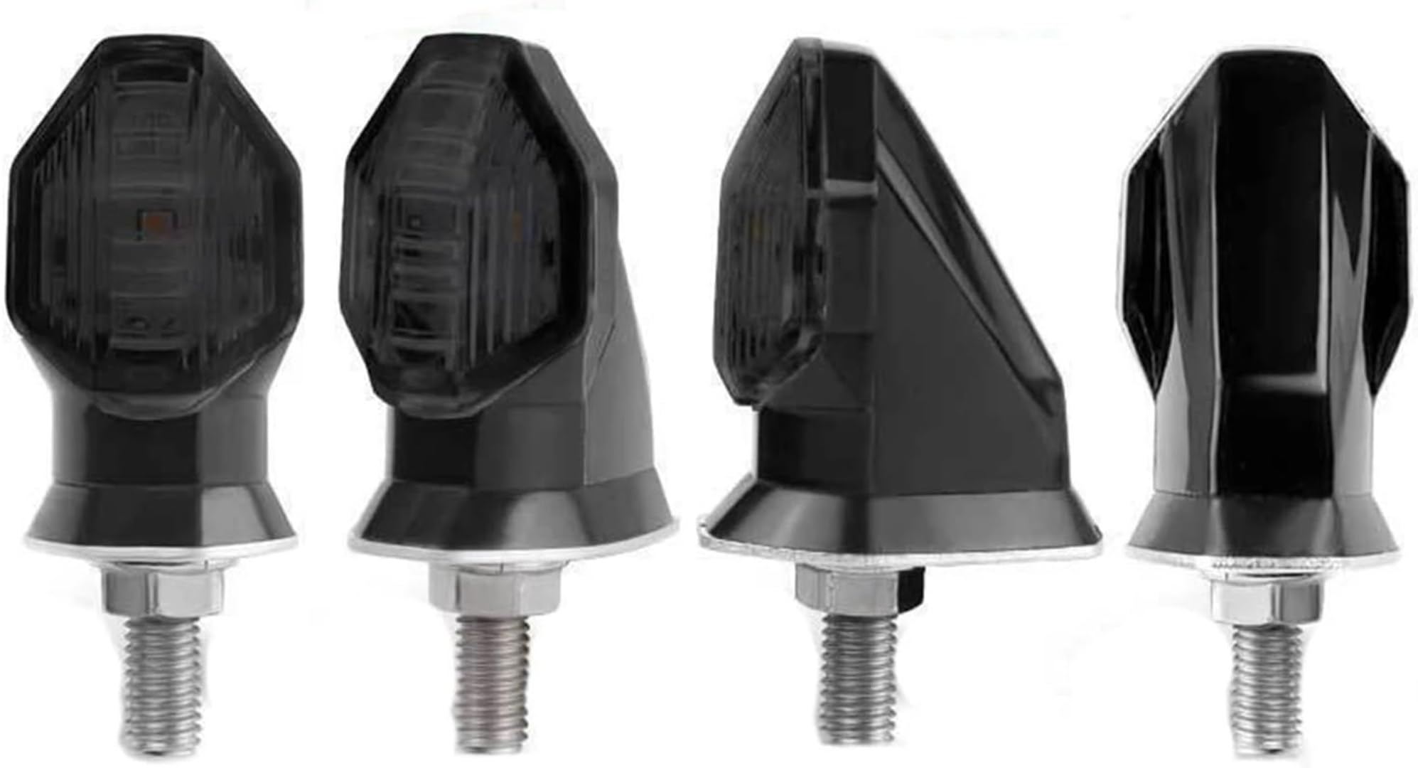 Mini uniwersalne wskaźniki Dla Honda BeAT Kierunkowskazy motocyklowe 8 mm 12 V Uniwersalne miniaturowe kierunkowskazy motocyklowe LED z bursztynowym migaczem i strzałką