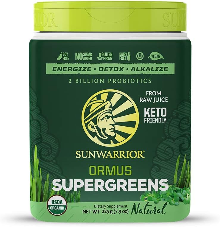 SunwarriorOrmus Super Greens, 450 GRUSDA Organic
