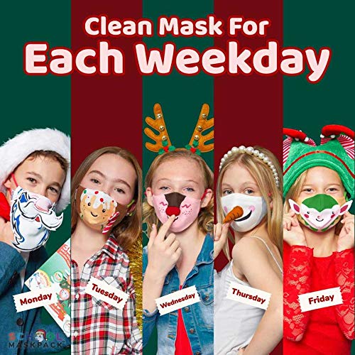 SCHOOL MASKPACK Kids Holiday 3D Mask Set