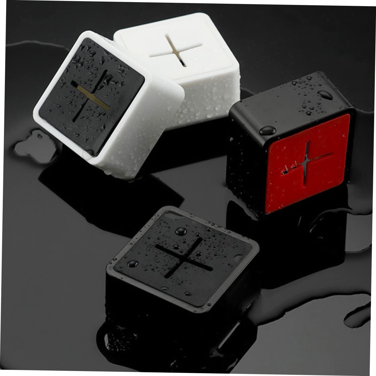 Housoutil Juego De 3 Perchas Autoadhesivas De Abs Para Toallas De Cocina Y Baño Ganchos Modernos Para Toallas De Té Ganchos Adhesivos Para Colgar En La Pared 6 Unidades X 3