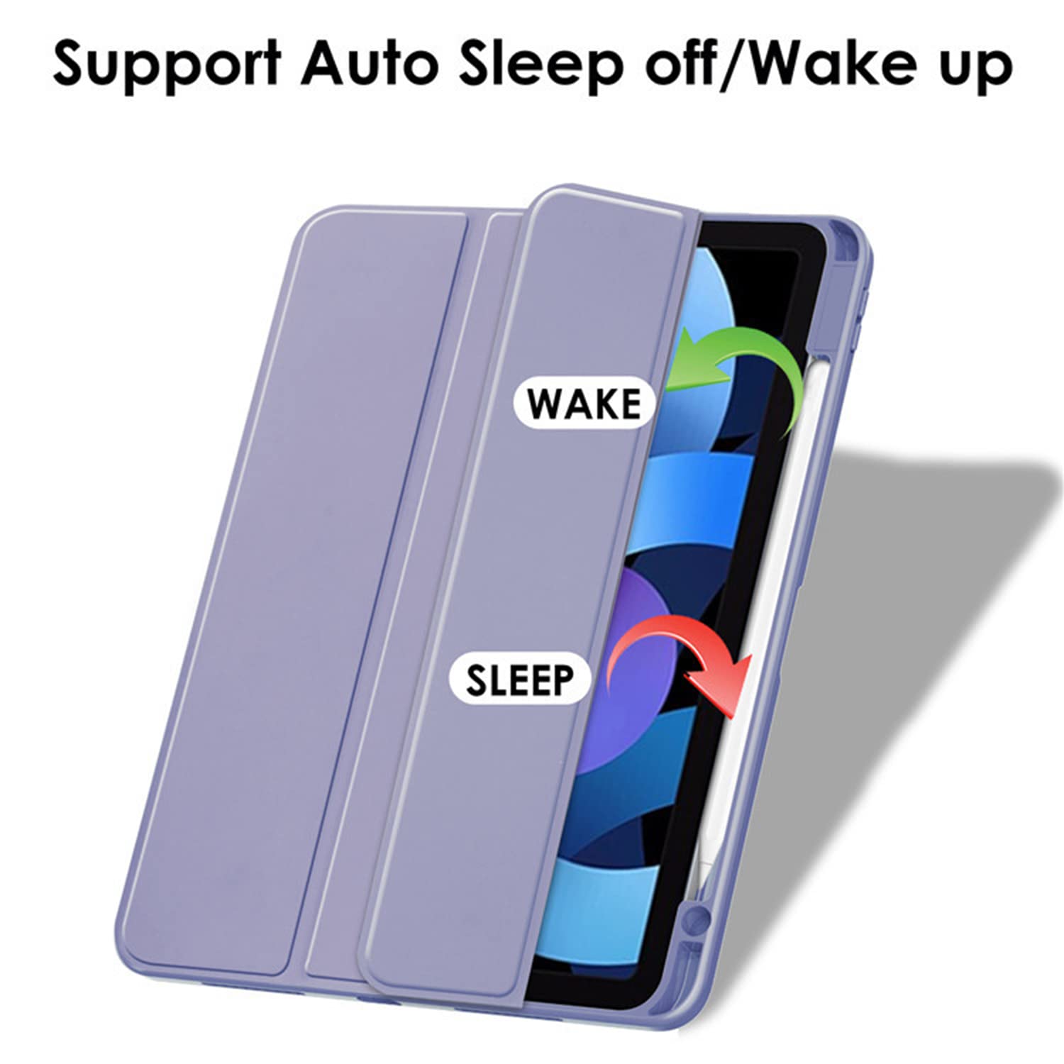 HUEZOE Case Compatible with iPad Pro 11 2021/2020/2018, iPad Air 5 2022/iPad Air 4 2020 - Image 2