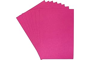 2mm Thick Hot Pink Felt Fabric Sheets for Crafting Masterpieces