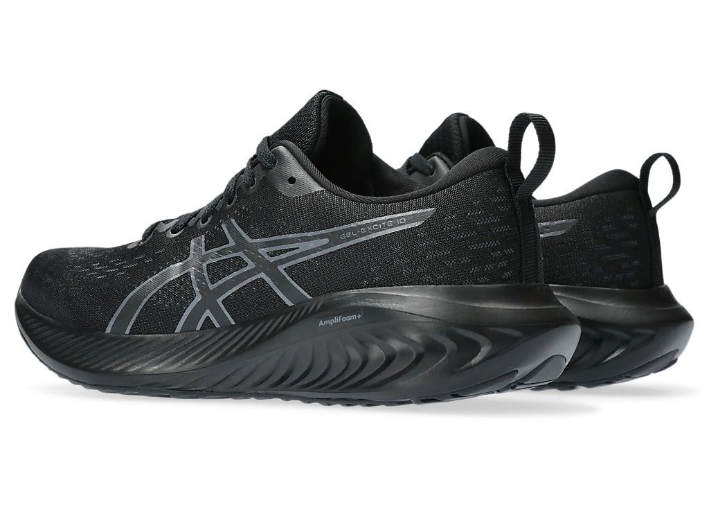 ASICS Gel-Excite 10 Neutral Running Shoe Men - Black, Grey, Size 9