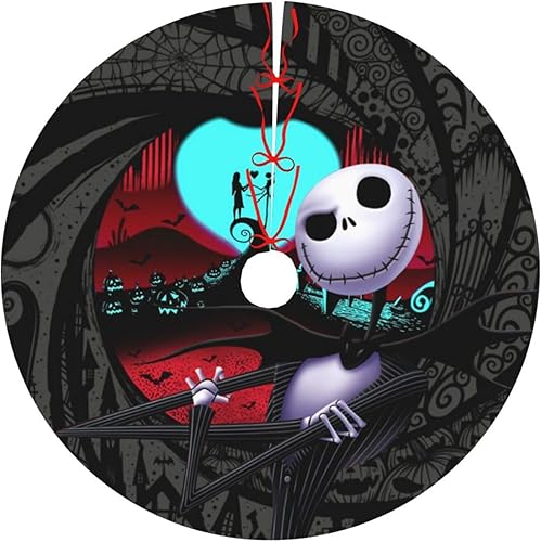 Miniatura 2 de Falda de árbol de Navidad, tapete redondo para puerta de piso, almohadilla redonda para decoración de árbol de Navidad, interiores y exteriores, 36