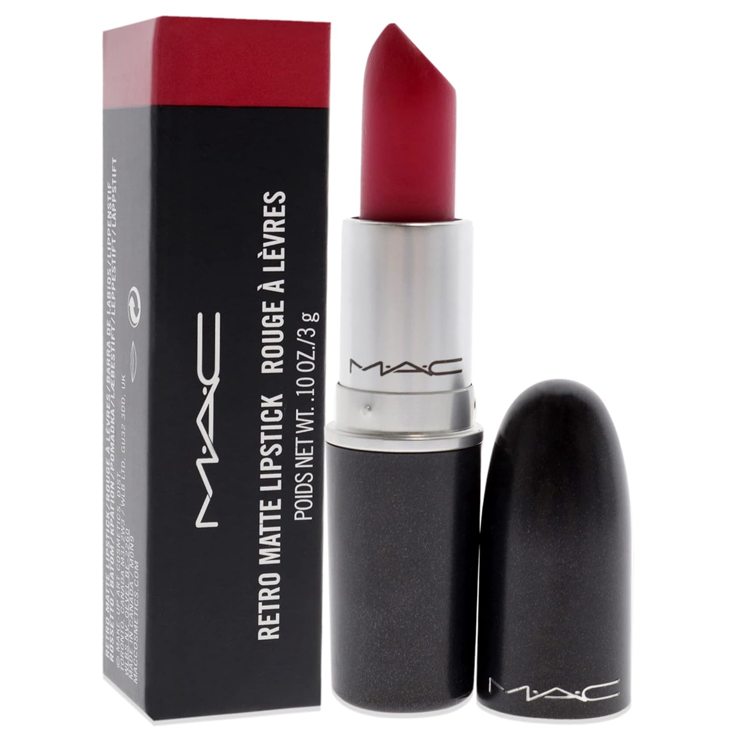M·A·C Retro Matte Lipstick - All Fired Up Lipstick Women 0.1 oz - Image 3