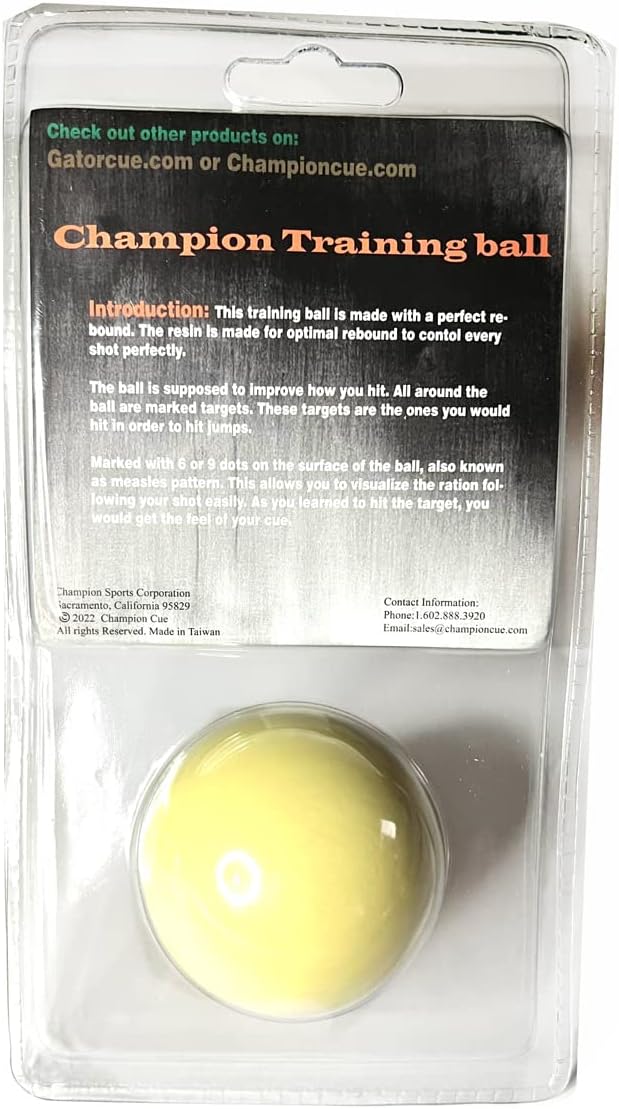 Champion 2-1/4" Billiard Practice Training Pool Cue Ball