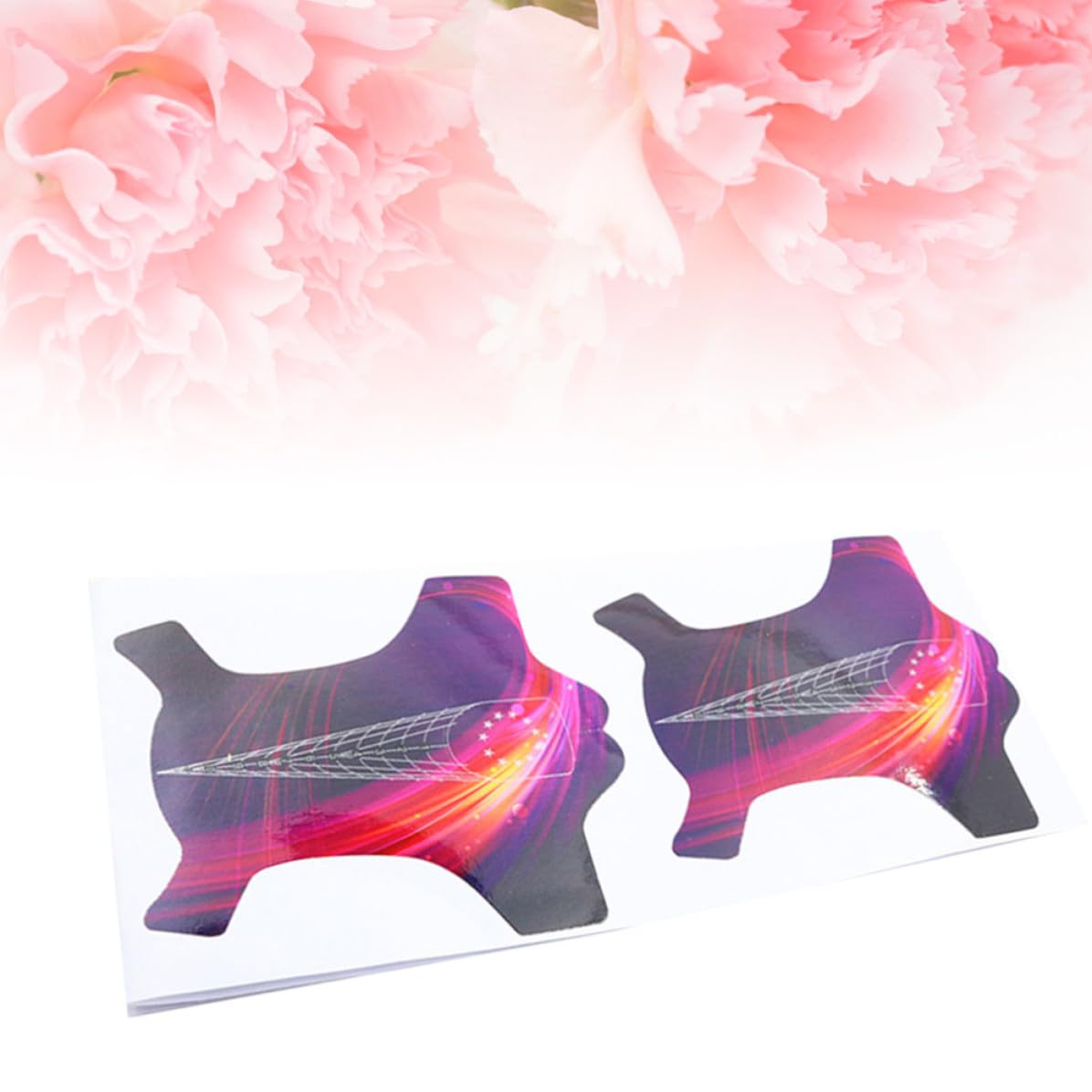 100pcs Nail Form Sticker Self Adhesive Guide Paper for Extensions