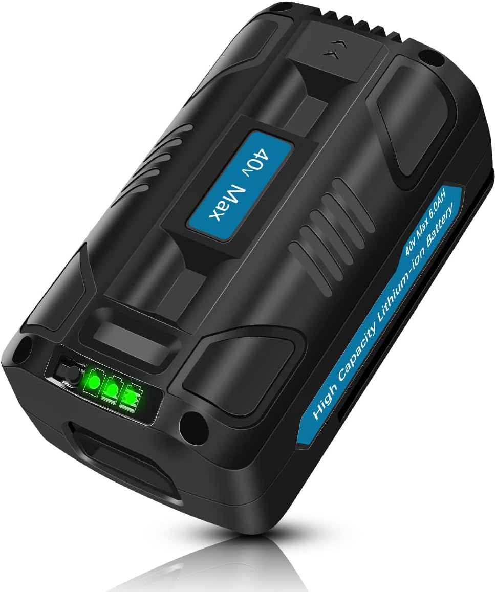 6.0Ah Replacement for Snow Joe 40V Battery IBAT40XR Battery Compatible with Snow Joe