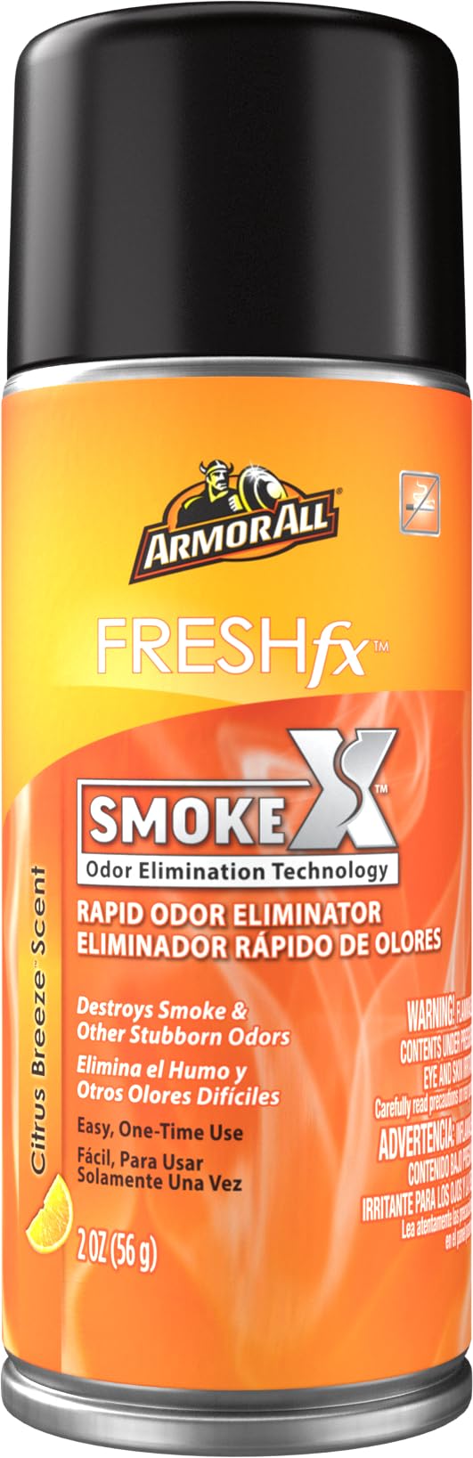 Armor All FRESHfx Smoke X Citrus Breeze Rapid Odor Eliminator - 2 OZ