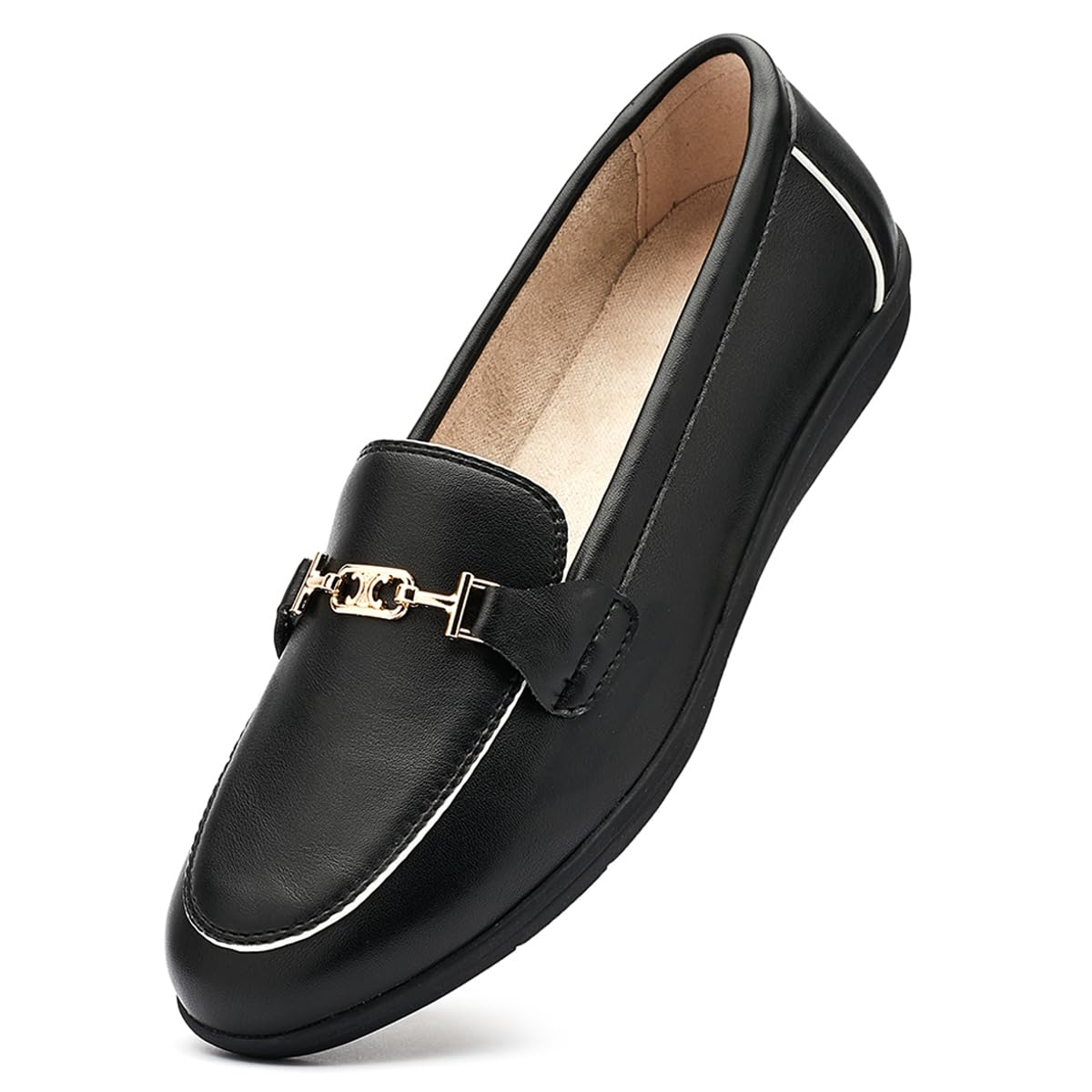 DeYashopin Women's Flats Shoes Non-Slip Ballet Shoes for Dressy Occasions,Walking and Driving Lightweight & Flexible for Comfort