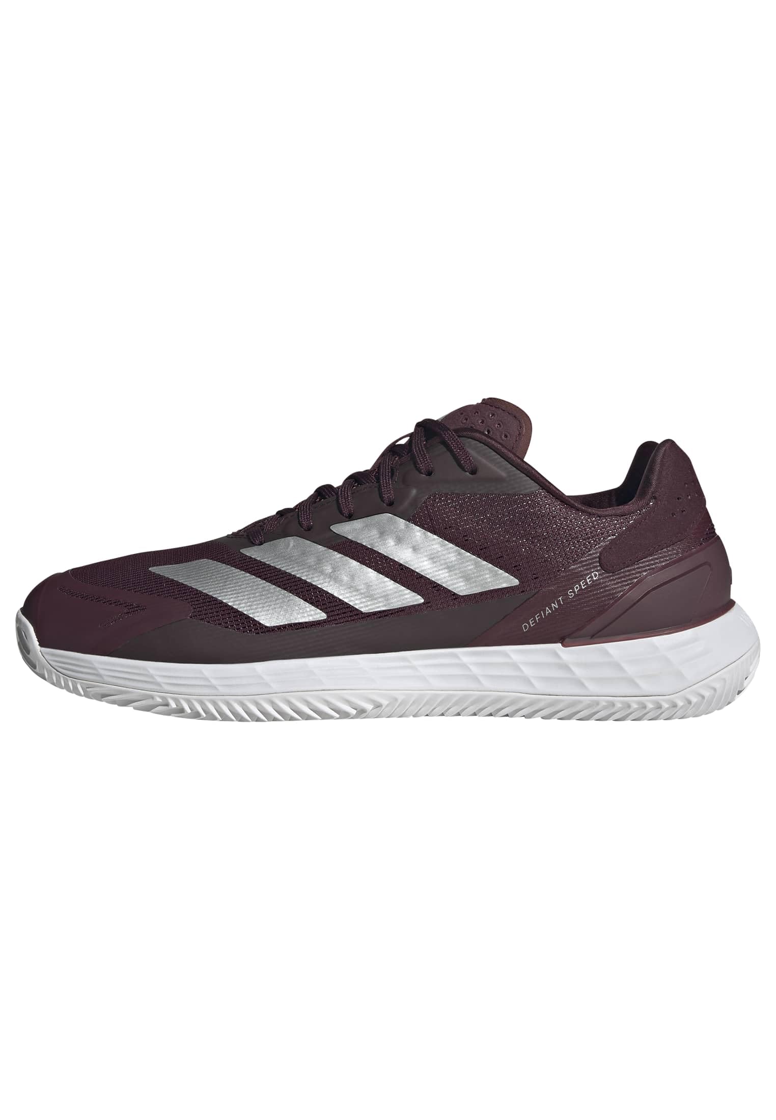 adidas Herren Defiant Speed 2 Clay Tenis Shoes, Maroon/FTWWHT/TEGRME, 49 1/3 EU