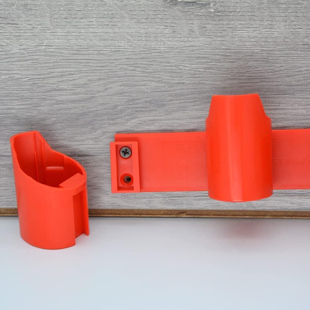 IRONFACE Battery Holder Battery Wall Mount for Milwaukee M12 12V Battery Storage (Not 3D Printed) - Image 3