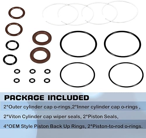 Miniatura 6 de Para Volvo Penta Trim Cilindro Ram Rebuild Kit SX DPS-M 3857471 3857470 FSM007