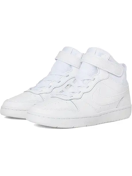 Детские кроссовки Nike Kids Court Borough Mid 2 (Little Kid) на каждый день