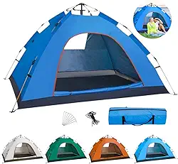 Barraca Camping 4 Pessoas Monta Sozinha Automática Dobrável Bolsa