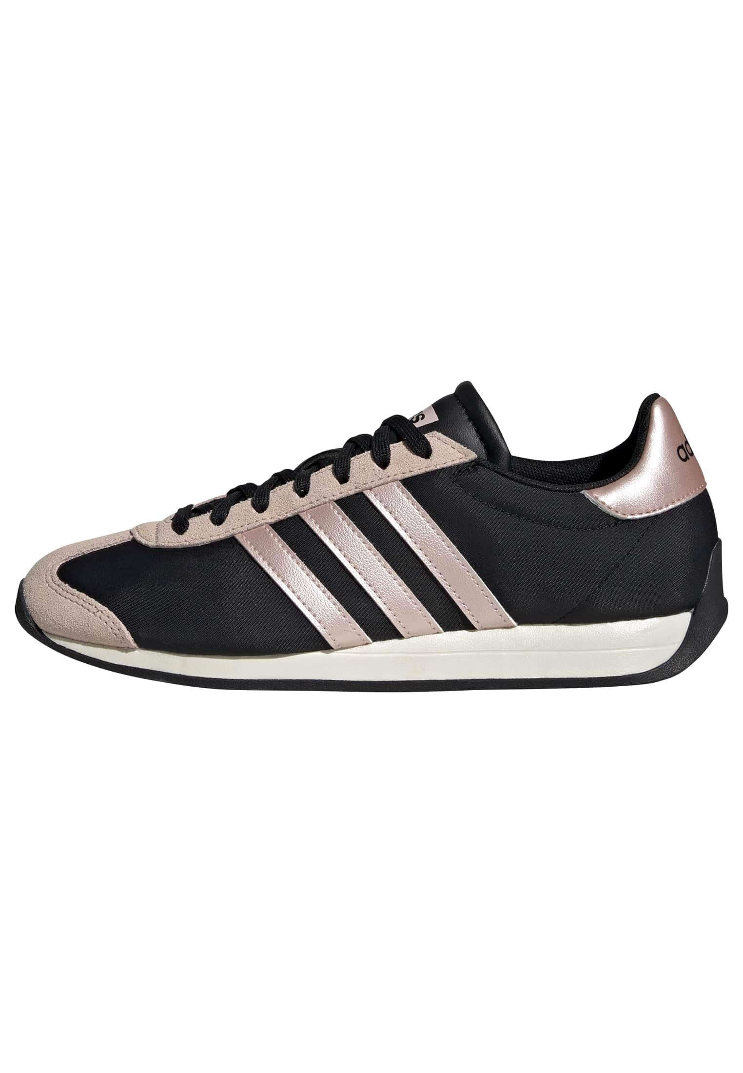 adidas Women's RUNVISTA Shoes, core Black/Sandy Pink met./Blush Pink, 7 UK