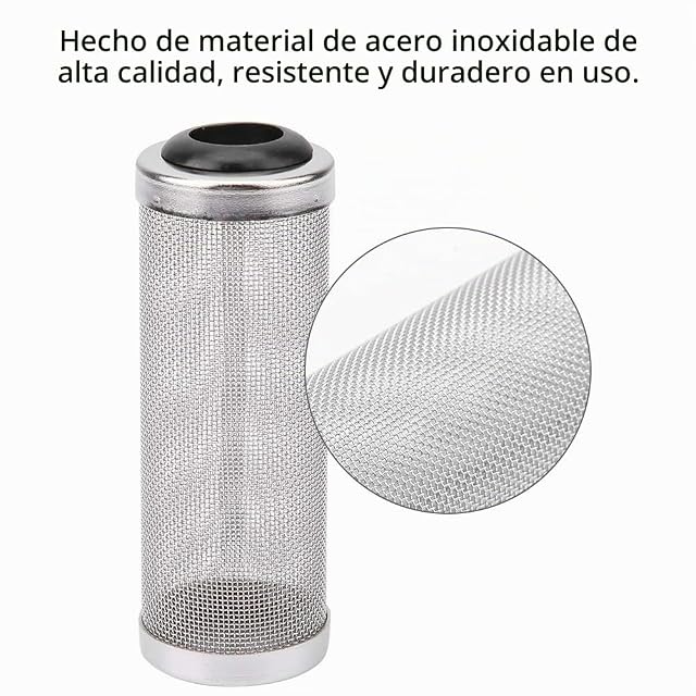 Foto 6 de 8 de Rejilla de Filtro de Acero Inoxidable para Acuario de 16mm