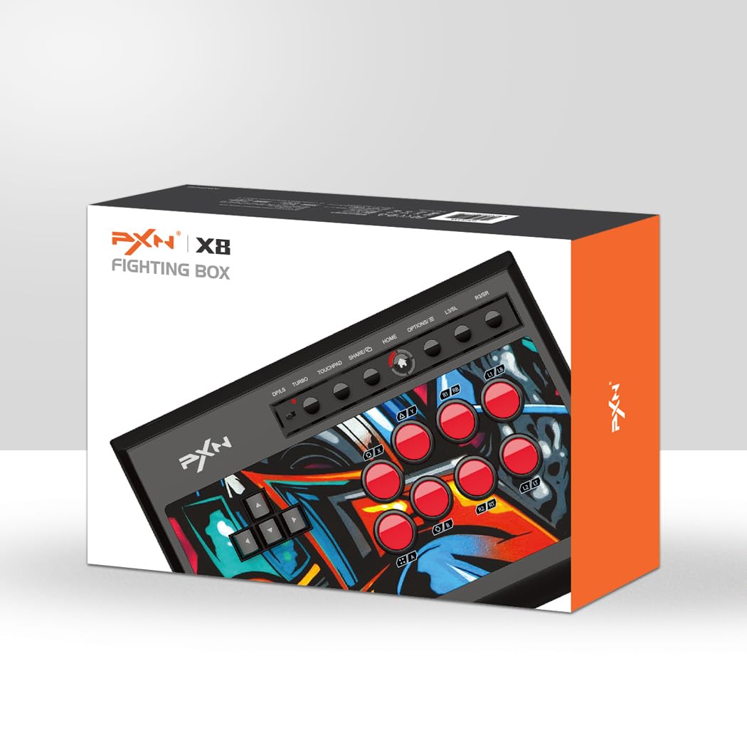 Amazon.com: PXN X8 Arcade Fight Stick Joystick : Everything Else
