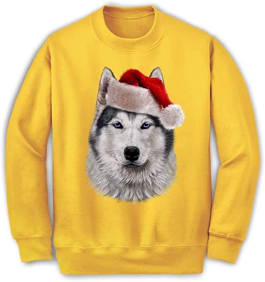 Amazon Fox Republic シベリアンハスキー ドッグ 犬 いぬ クリスマス サンタクロース メンズ スウェット トレーナー トレーナー パーカー 通販 Amazon Fox Republic シベリアンハスキー ドッグ 犬 いぬ クリスマス サンタクロース メンズ スウェット トレーナー トレーナー パーカー 通販