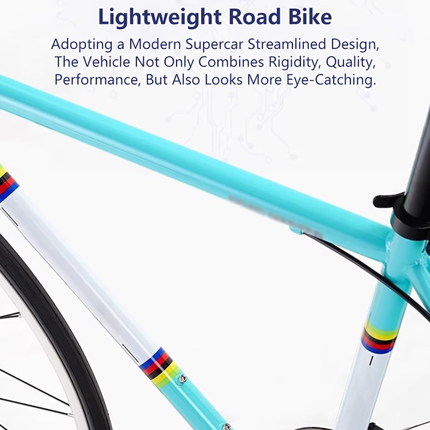 Bicicleta de Carretera 700C para Hombre y Mujer, 24/27/30 velocidades, Freno de Disco, Bicicleta de Carreras para Hombre y Mujer