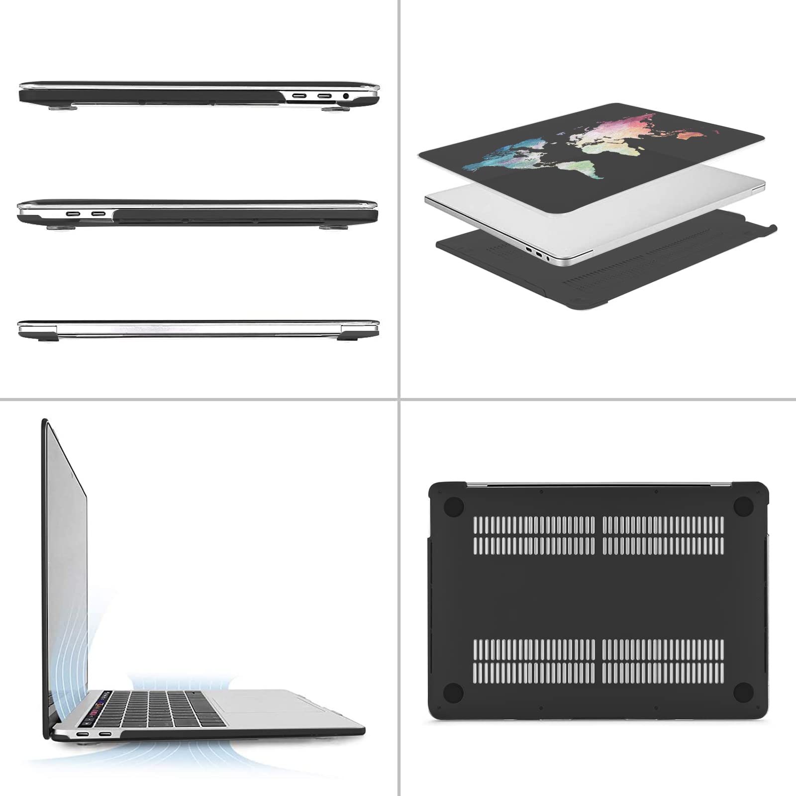 Amazon.co.jp: iLeadon MacBook Pro 13インチケース M2 2022、2021
