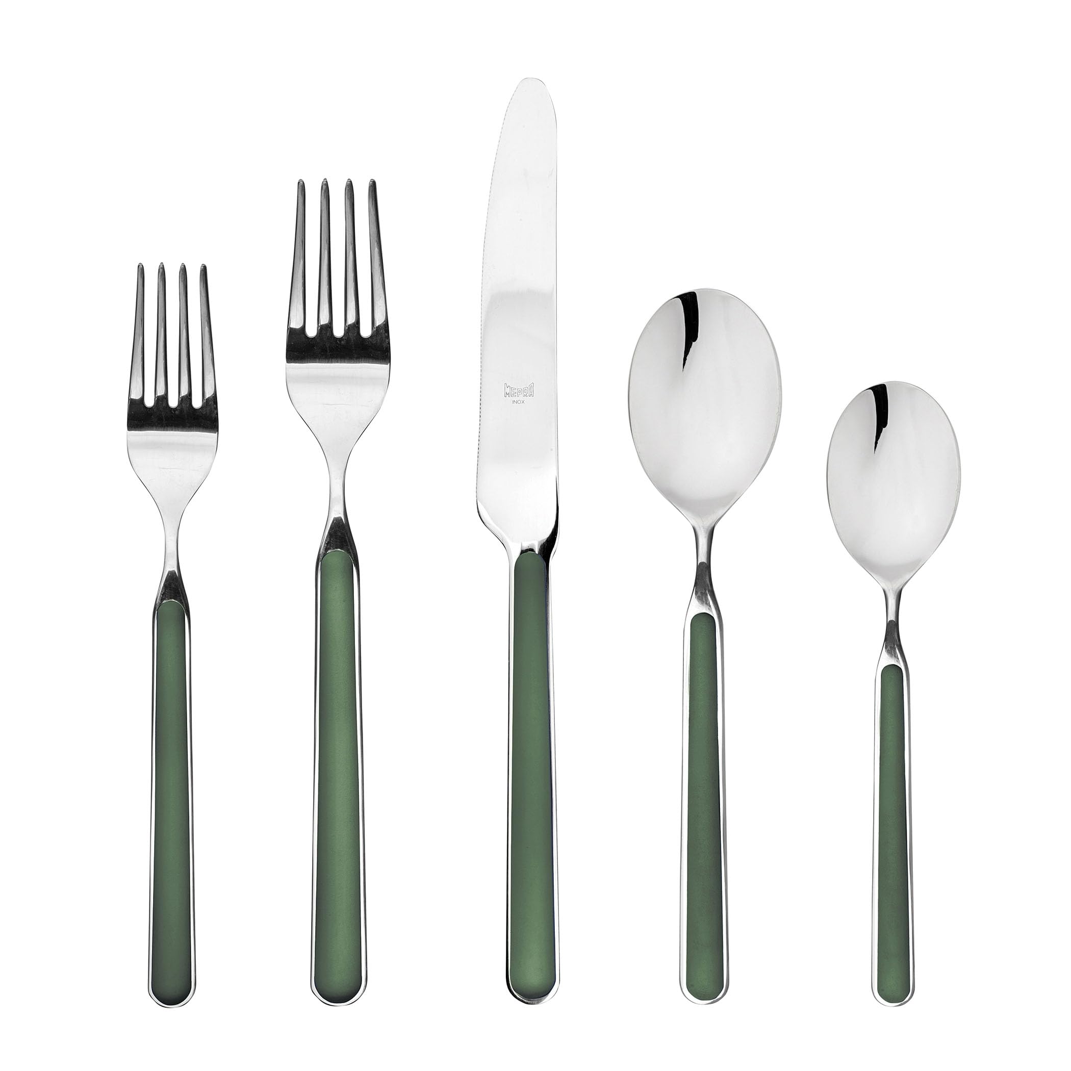 MEPRA 10N722005 Fantasia Petroleum 5-Piece Durable 18/10 Stainless Steel European and American Style Flatware Cutlery Set for Fine Dining, Dishwasher Safe - Service for 1 — Amazon image 31