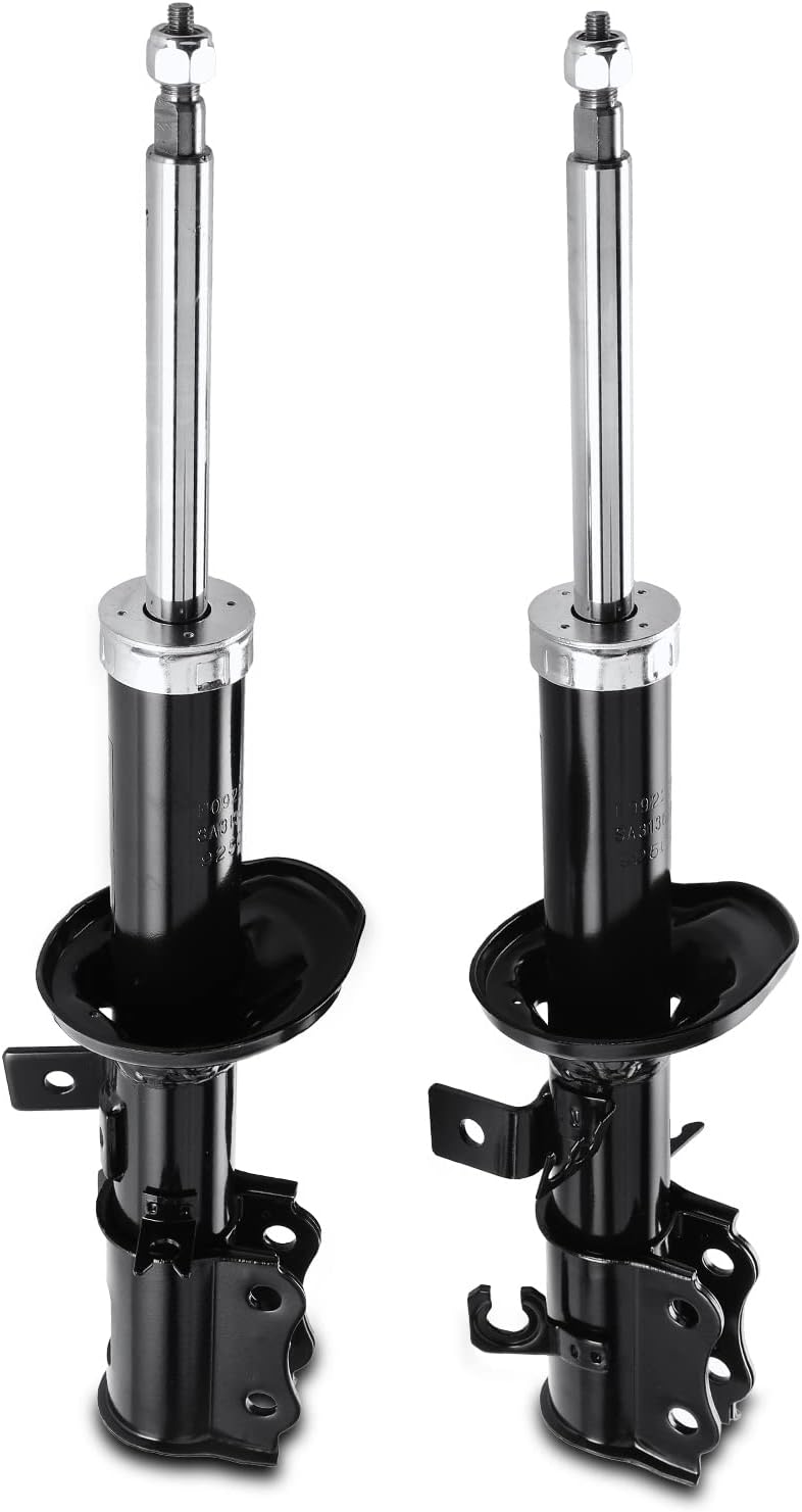 A-Premium Front Strut Assembly Compatible with Kia Rio 2002 2003 2004 2005, Driver and Passenger Side 2-PC Set