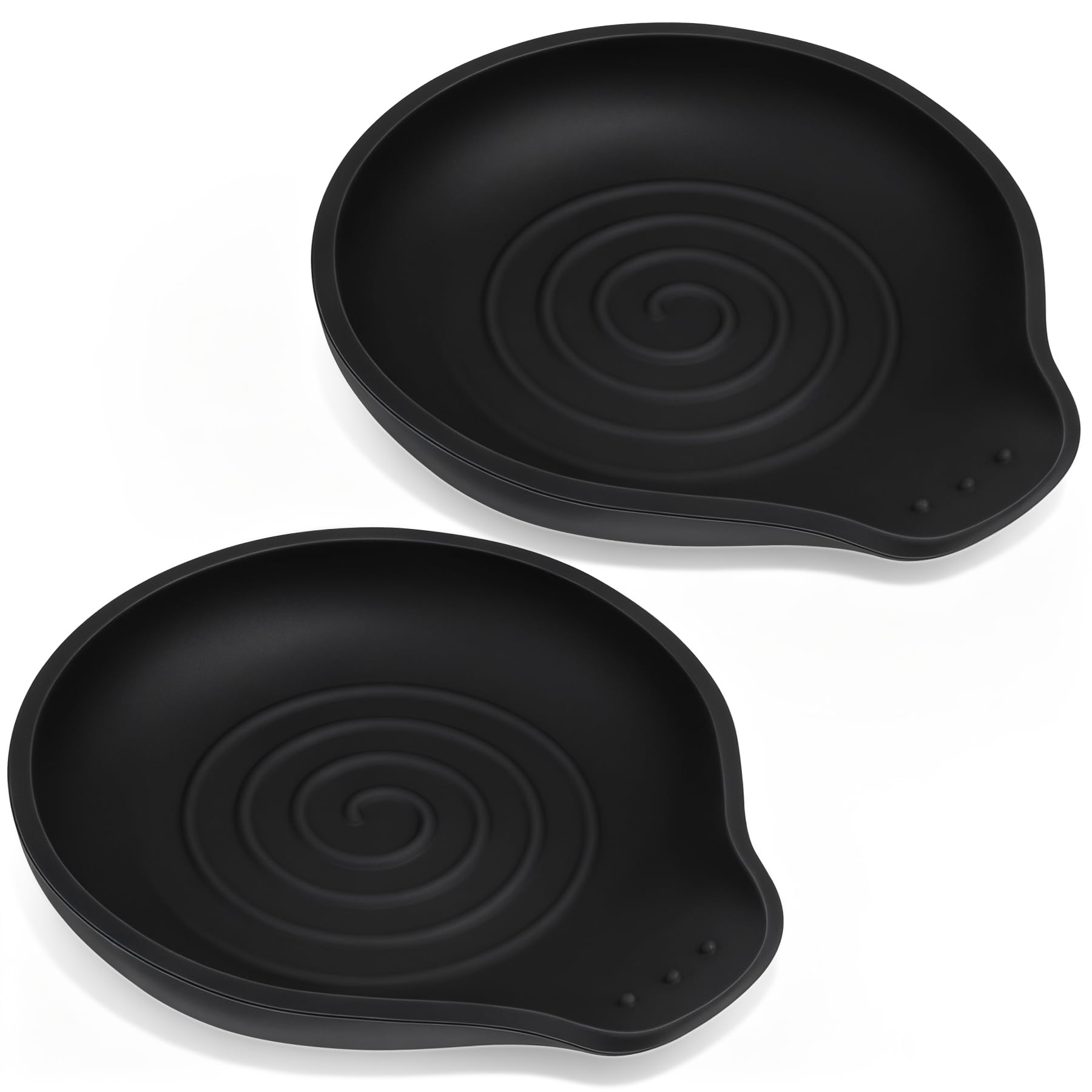 VanlonPro Silicone Spoon Rest for Stove Top - BPA-Free, Heat-Resistant Spoon Holder - Spoon Rest for Kitchen Counter - Large Cooking Utensil Rest for