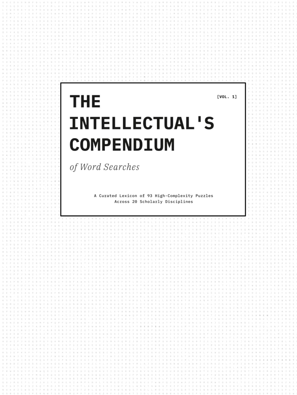 The Intellectual's Compendium of Word Searches