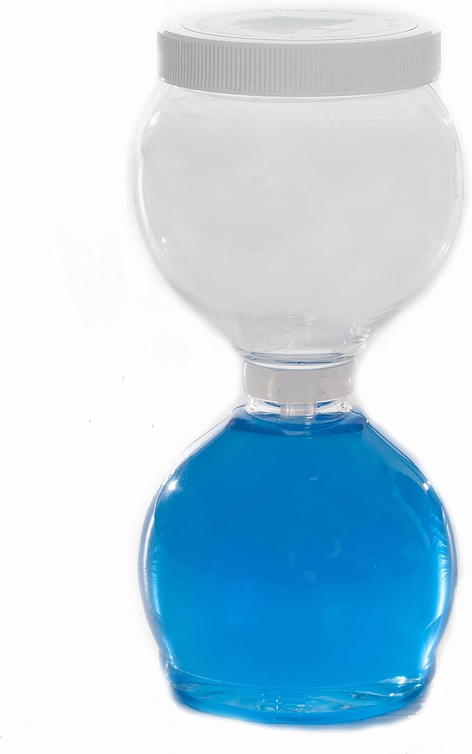 Jewelry Cleaner | Hourglass Bottle with Natural Solution for Sterling Silver, Gold, Diamond | Gently Polish and Remove Tarnish with Single Dip from Wedding Ring, Earring, Watch