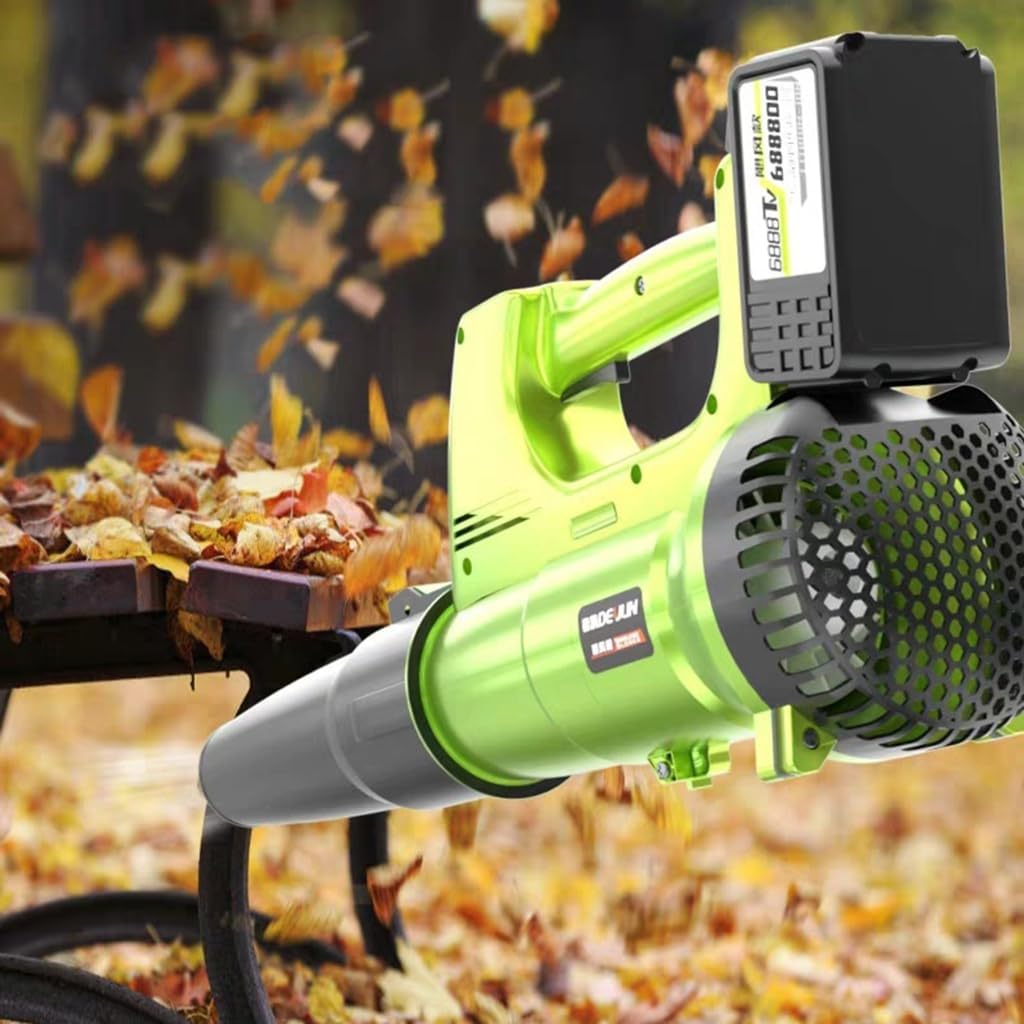 Cordless Blower Suitable for 21V attery Portable Electric Blower for Patio Lawns Care