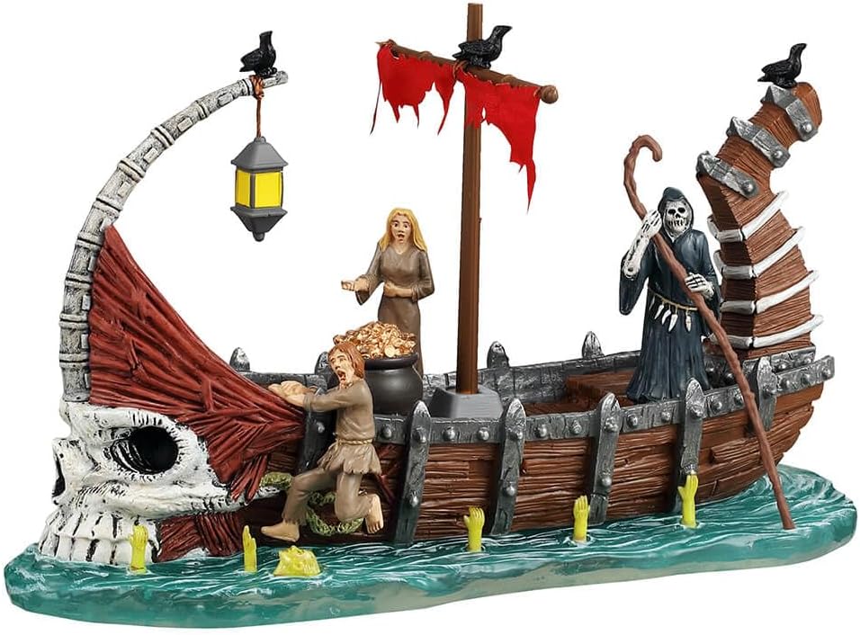 Pozzo Gotico LEMAX Per Presepe O Collezione – Con Luce, Funziona A Batterie O Adattatore, 20,5 Cm