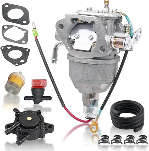 Carburador 24 853 25-S para Kohler 24 853 09 24 853 19 24 853 19-S 24 853 50-S 24 053 25 Compatible con Kohler CV18 CV20 CV22 CV620 CV640 CV624