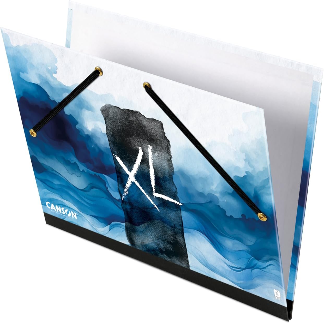 CANSON Graduate Portfolio, 32 x 45cm Size, 2 Elastics for Closure, Store Artwork & Sketches, for Artist Students