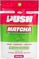 Push Matcha - 15 doses [30g] | Pó de Chá Verde Matcha Premium | Foco, Antioxidante e Energia Prolongada | café com leite, smoothie, receita | Colheita Japonesa