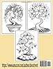 Magical Trees - Stress Relief Coloring Book for Adults: 60 exquisite designs of beautiful mini-trees to color #1