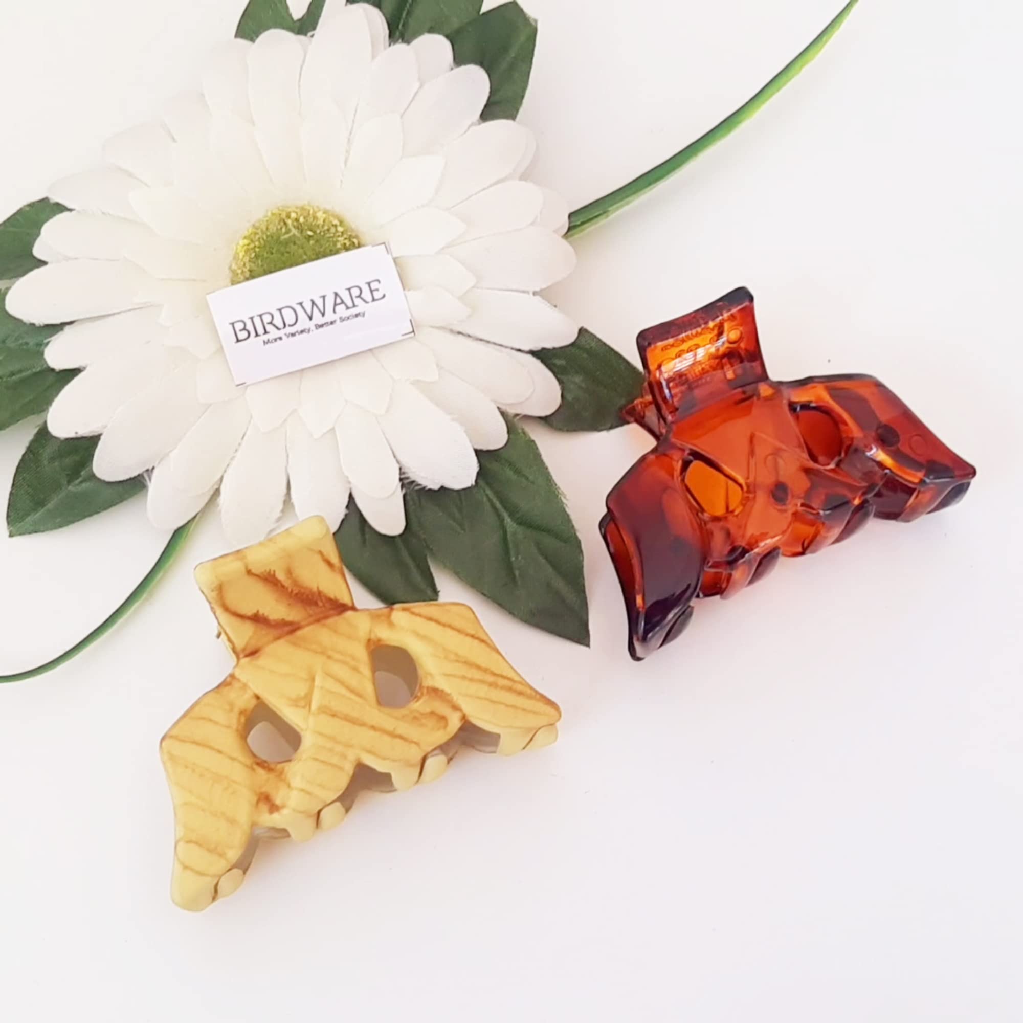 BIRDWARE medium size hair clips clutcher for women claws for girls Imported Rubber Acrylic Material Stone Butterfly Hair Clips For Women | Hair Clutchers (B0BS39JMPJ) Amazon Price History, Amazon Price Tracker