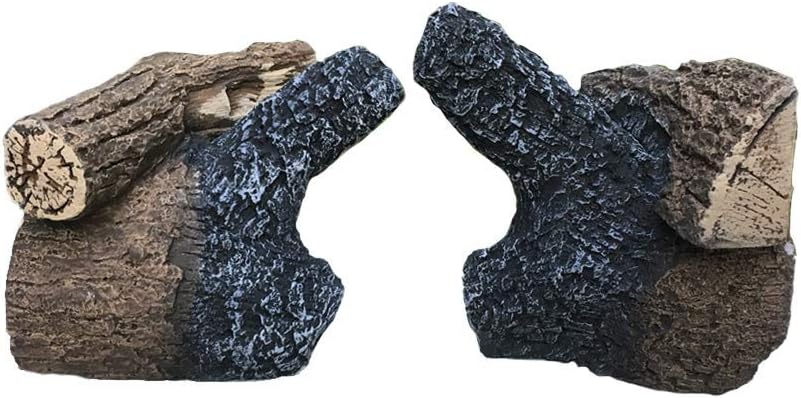 HHT QuadraFire Pellet Stove Log Set - for Castile & Santafe Pellet Stoves and Insert