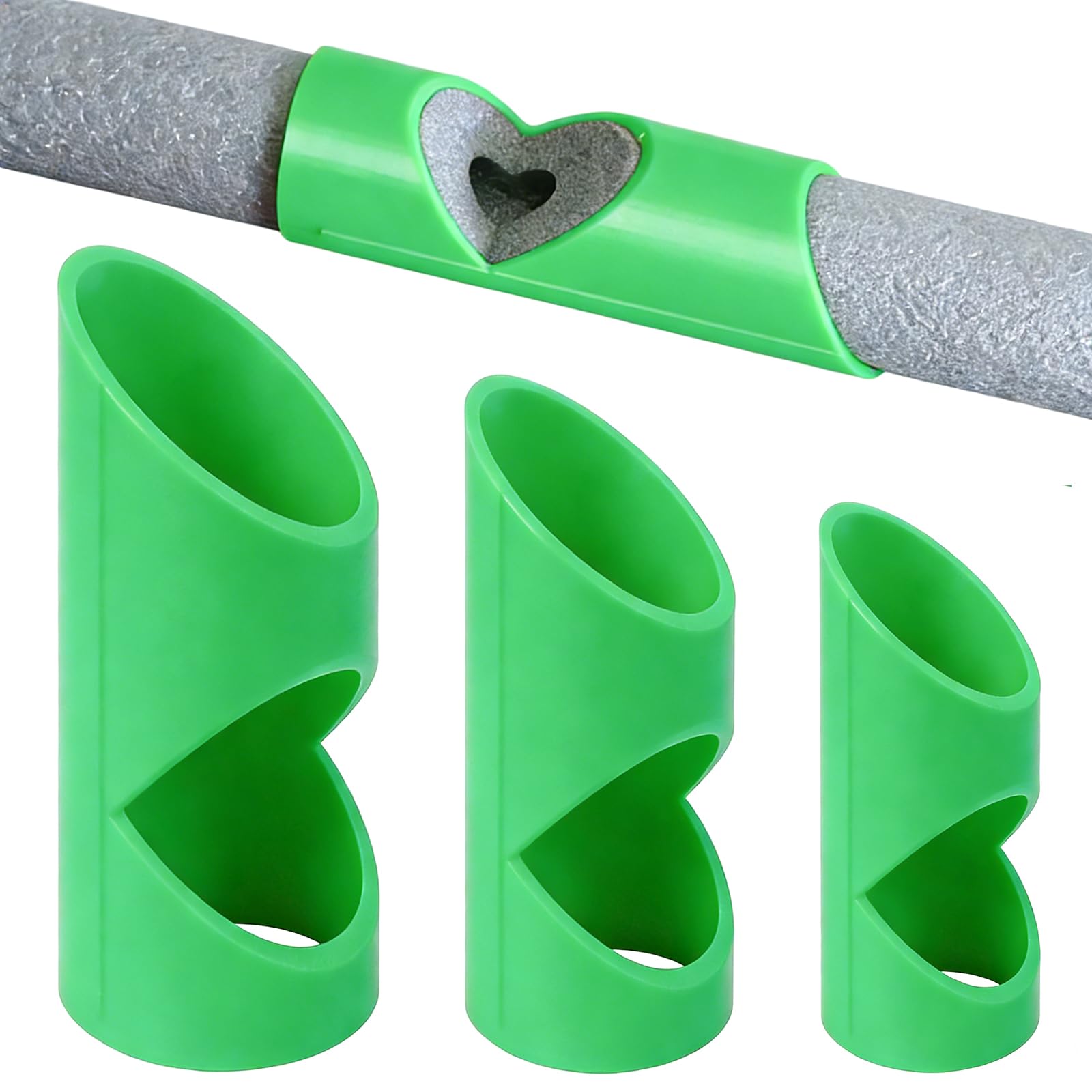 Pipe Lagging Tool, Pipe Lagging Insulation Foam Cutter Tool, Foam Pipe Lagging Cutter Slice for 43mm, 45mm, 55mm Lagging Jig for Copper Pipe Insulation (Green)