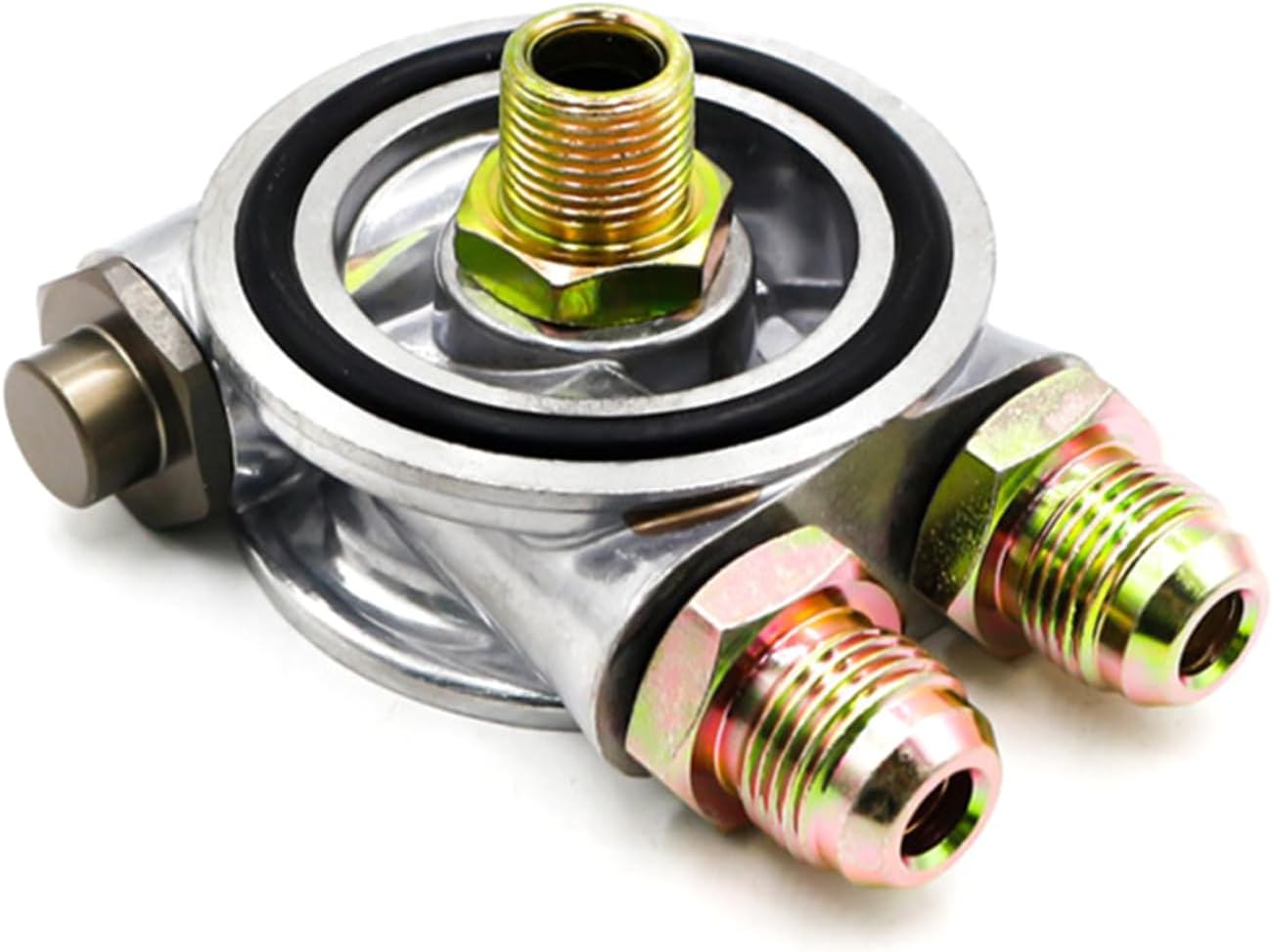 Automotive Oil Coolers Adapter with Thermostatic Pellets 74°C Close 78°C Full Shut Accessories for Leakfree