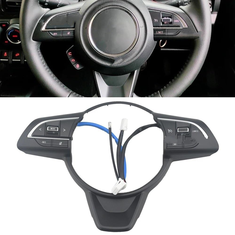 Przyciski sterowania kierownicą do Suzuki dla Swift dla Jimny 2019 kierownica samochodowa tempomat przyciski muzyka przycisk głośności akcesoria samochodowe