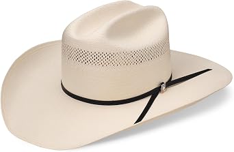 RESISTOL Mens Natural 10X PRCA Cowboy Hat