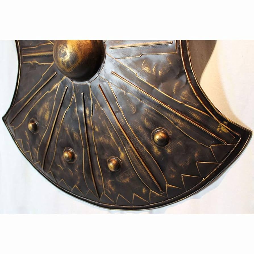 Amazon.co.jp: 中世スシールド 古代ギリシャの盾 シールド 壁