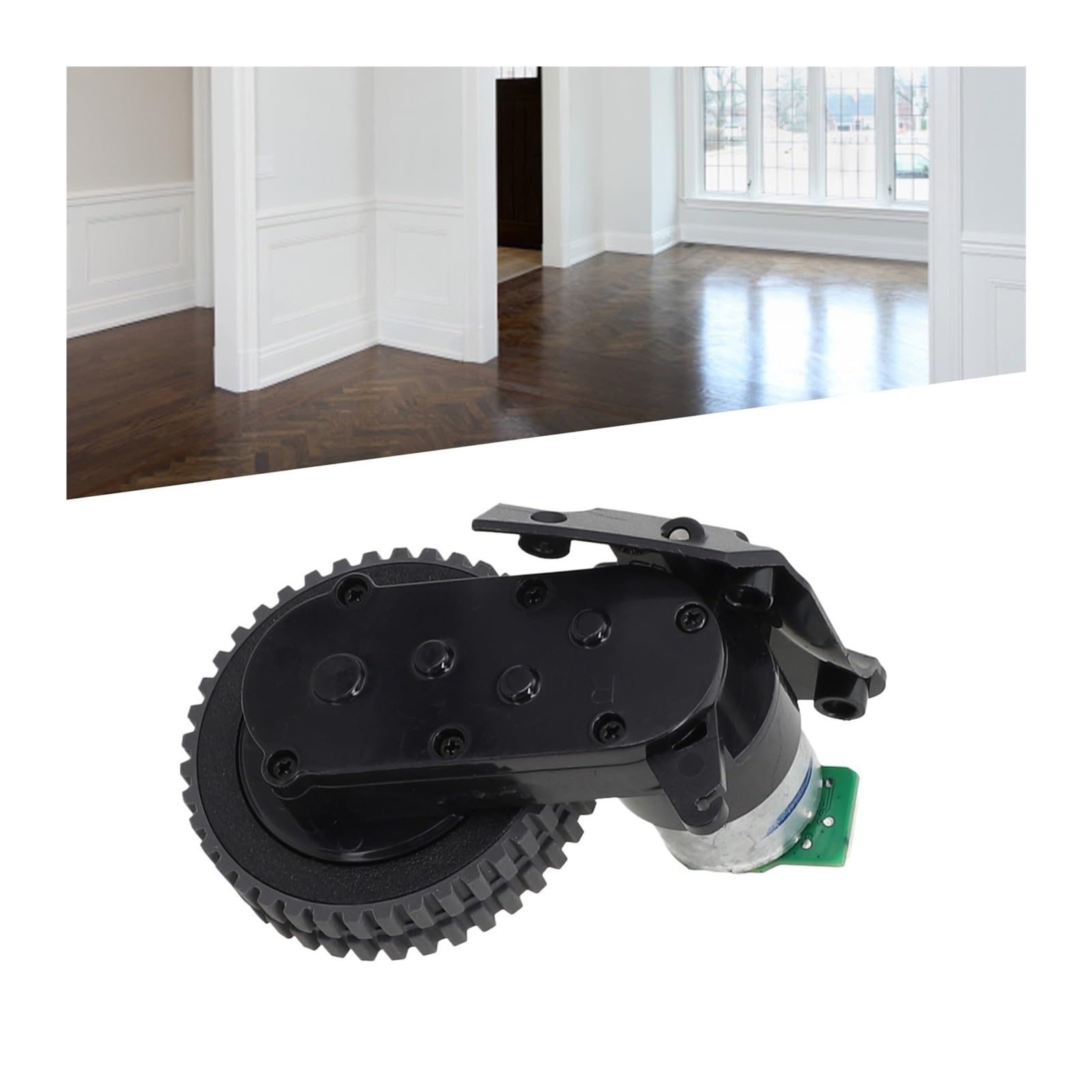 Compatible Con Conga, Robot De Rueda Derecha Negro, Accesorios De Barredora De Marca De Aspiradora De Rueda Derecha 1090