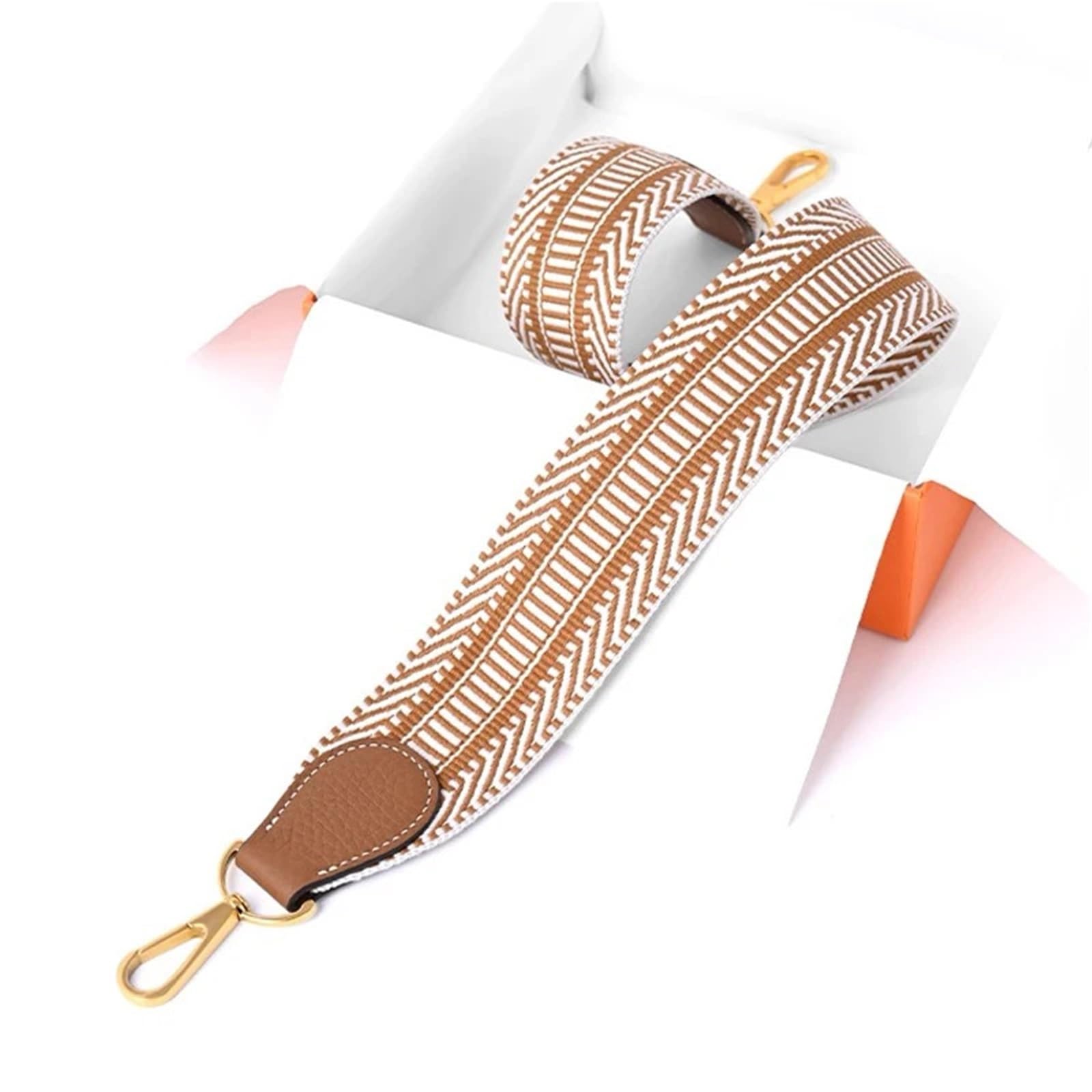 Correas De Repuesto Para Bolso 5cm Wide Woven Canvas Strap Suitable Bag Shoulder Diagonal Cross Leather Material(Color 4,100CM)