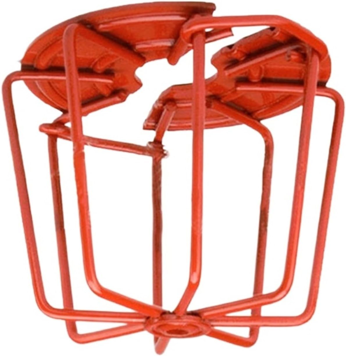 1pcs Fire Sprinkler Headguard Or Cage Heavy Duty Painted Red For 1/2 Inch Or 3/4 NPT