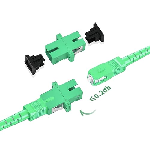 Miniatura 7 de Cable de Internet de fibra óptica, cable de conexión de fibra óptica SC a SC, cable de fibra óptica blindado de puente de cable de conexión óptico