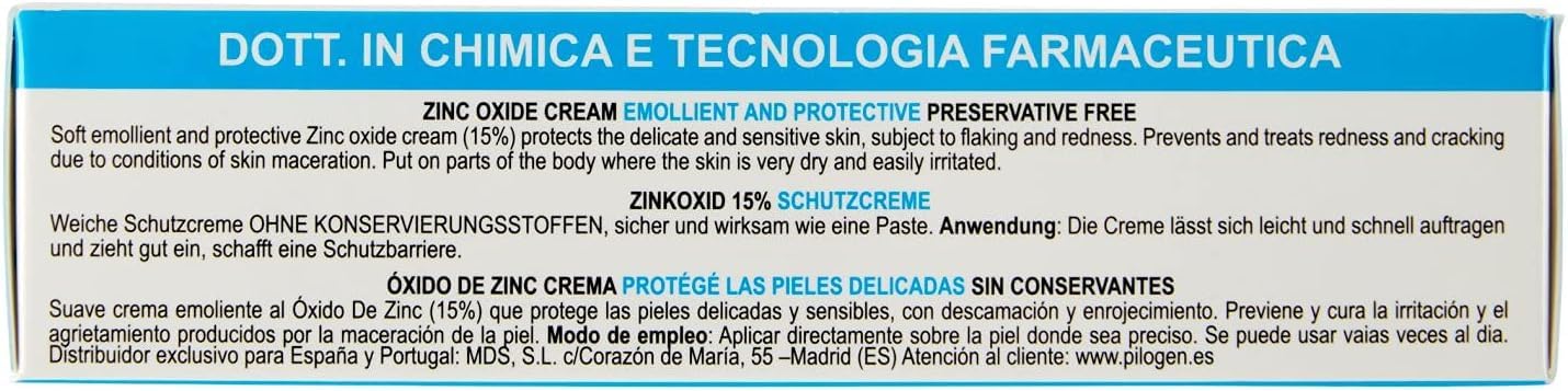 Pilogen Carezza Ossido di Zinco crema protettiva 75 ml