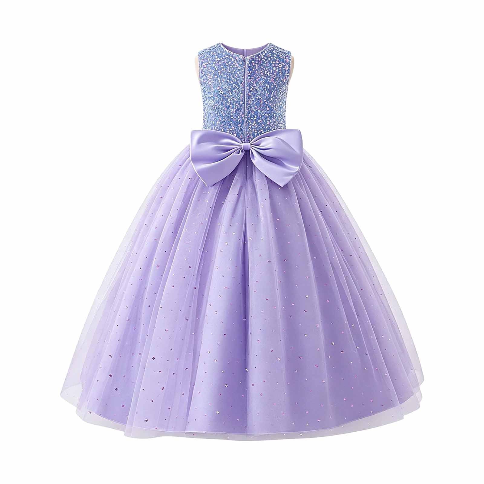 Vestido de princesa para niñas, Vestido de Fiesta de Princesa, Tul, de tutú, Falda Voluminosa, Vestido De Actuación Formal, Vestido Elegante para Fiestas, para Boda, cumpleaños, Concurso, Baile